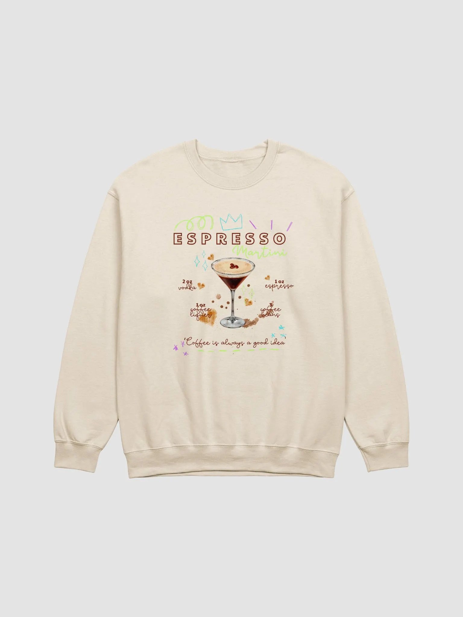 Espresso Martini Dreams Sweatshirt product image (1)