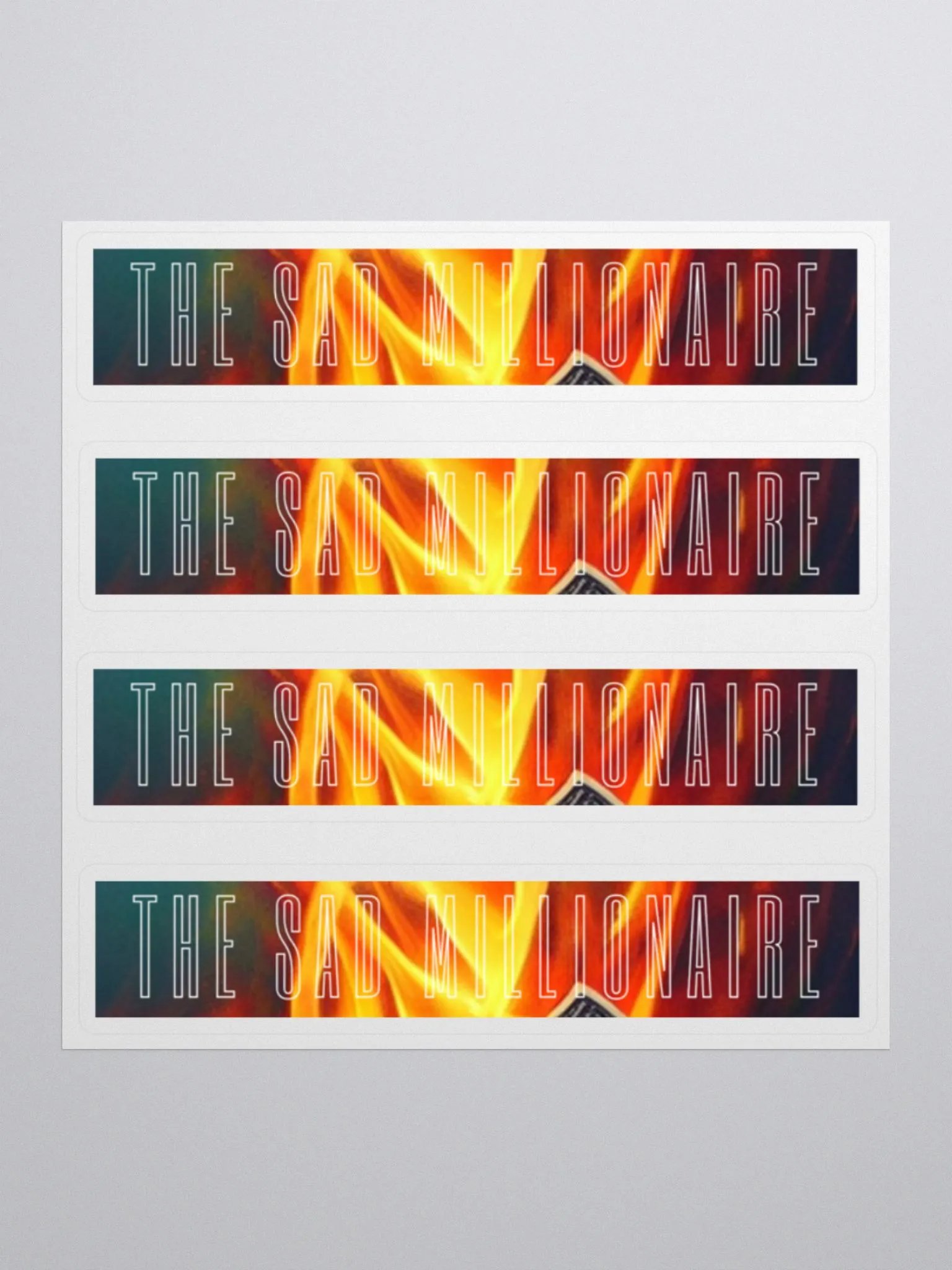 The Sad Millionaire - Stickers product image (1)