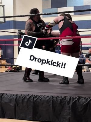 Back at OutKast Wrestling I did a nice little combo ending with what others have called a perfect dropkick. 🙏🙏 should I be dropkicking more people?? #prowrestling #wrestling #wwe #aew #tnawrestling #njpw #nwa #thedream #fypシ #dropkick 