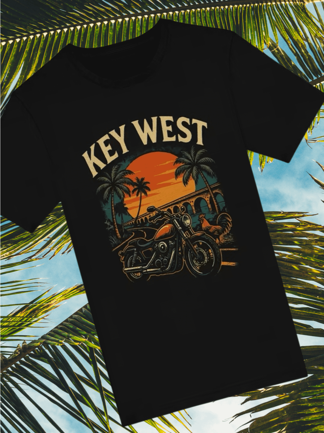 Key West Rider T-shirt Unisex Ultra-Soft Paradise Tee product image (13)