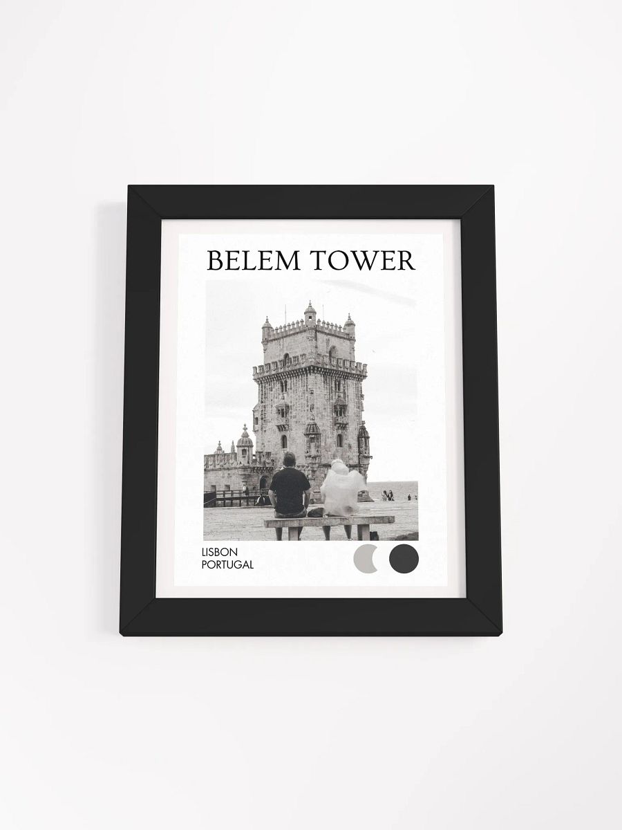 Views of Belem Tower - Framed product image (1)