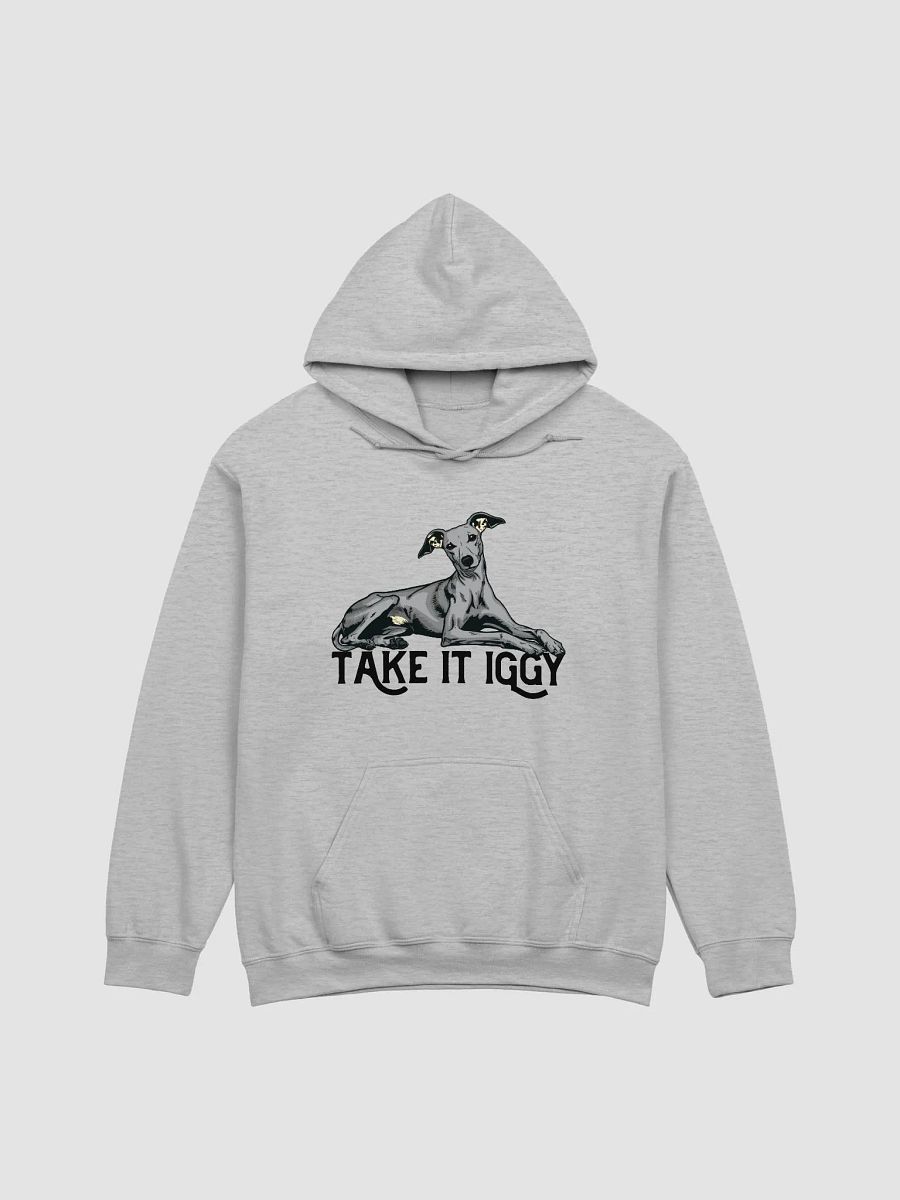 Take It Iggy Hooded Sweatshirt of an Italian Greyhound | Funny Hoodie for Iggy Paw-rents product image (26)