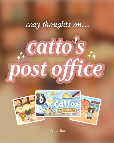 I purchased Catto’s Post Office by @inshamblestudio the day it released, and I was so excited to play 🥰 It has been on my Wis...