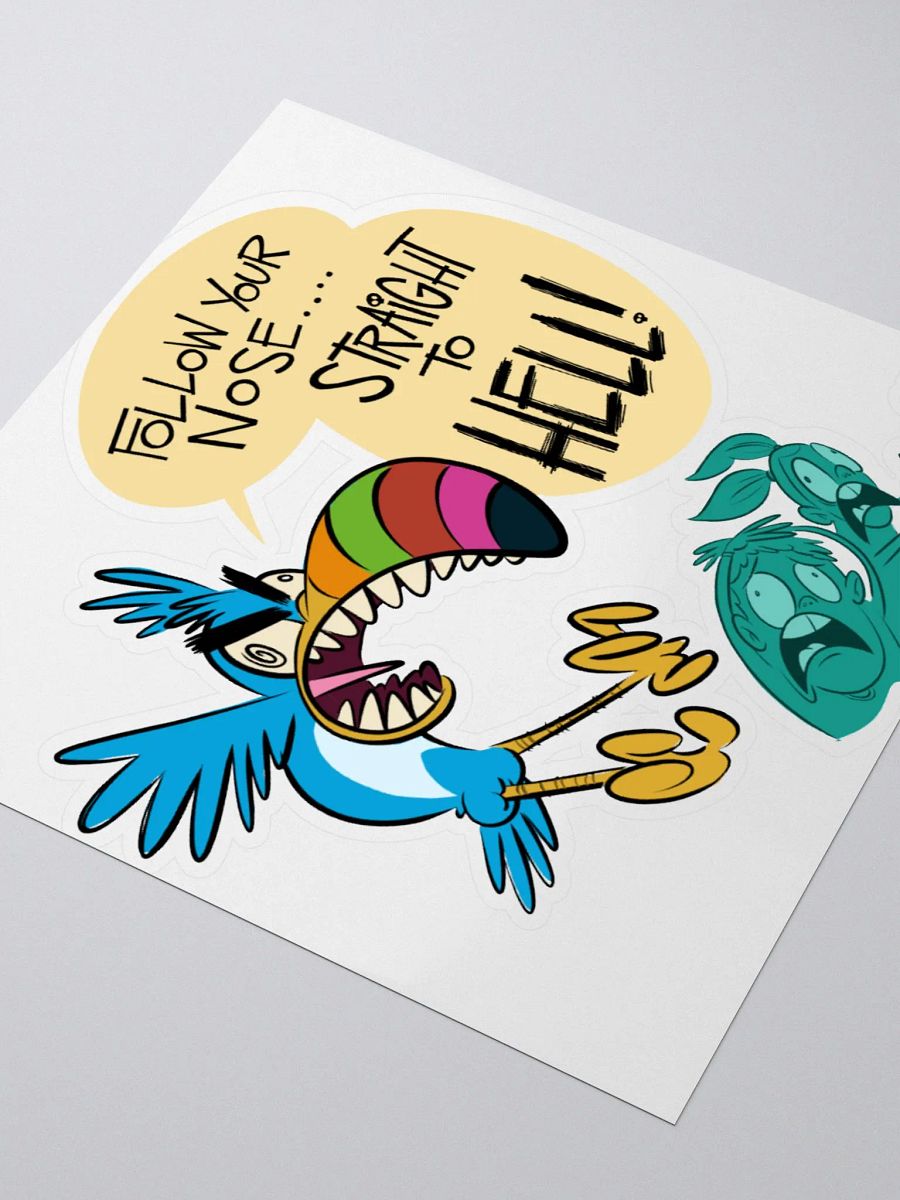 Cursed Tropical Bird Cereal Mascot product image (3)