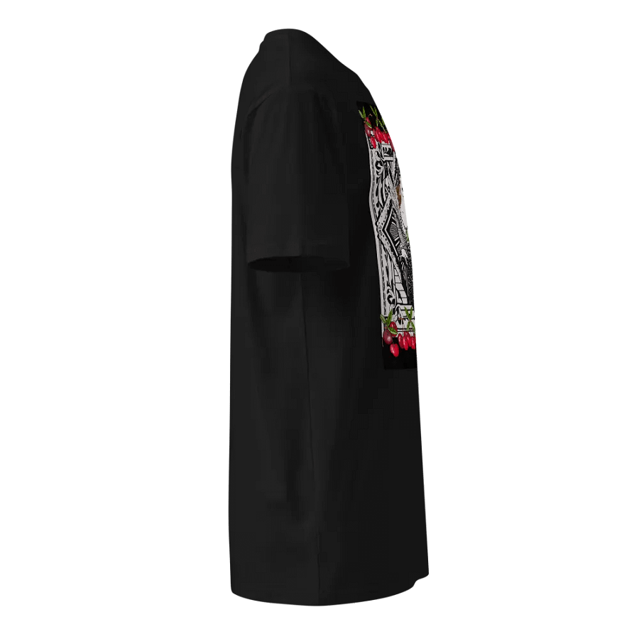 1920s Flapper Featuring Cherry Borders - 100% Cotton T-Shirt product image (3)