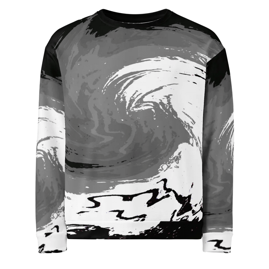 Abstract Monochrome Swirling Melting Forest product image (4)