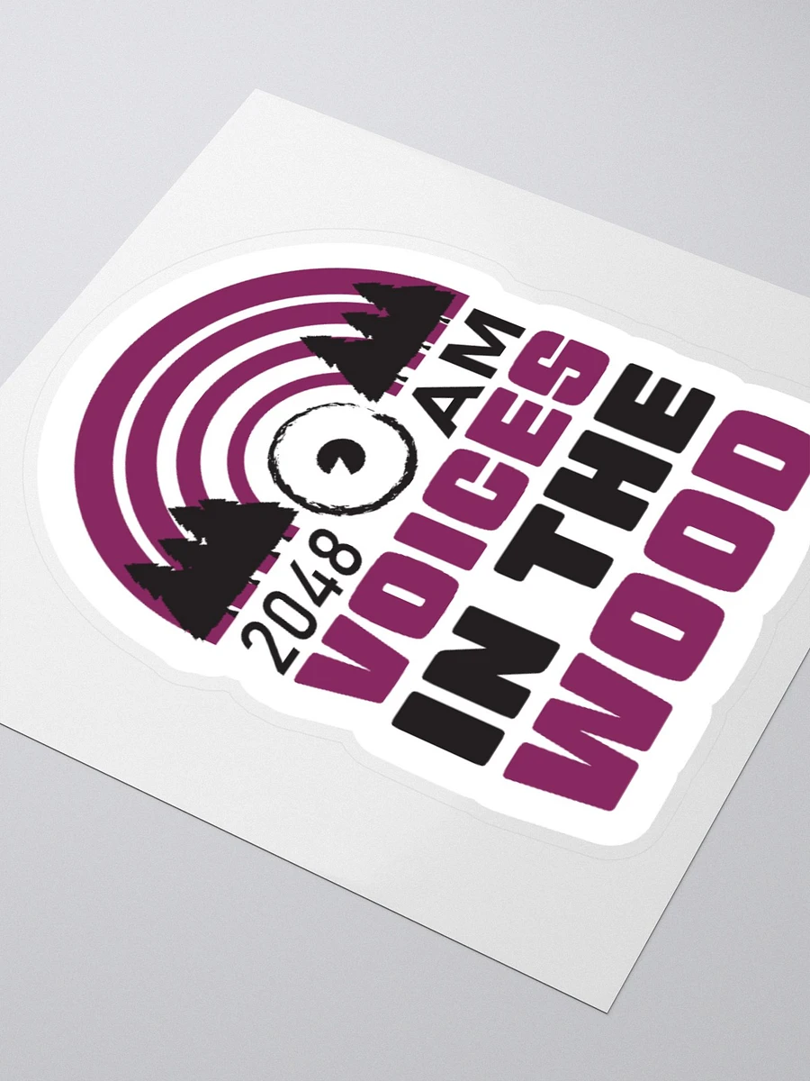 Voices in the Wood - Logo - Sticker product image (8)