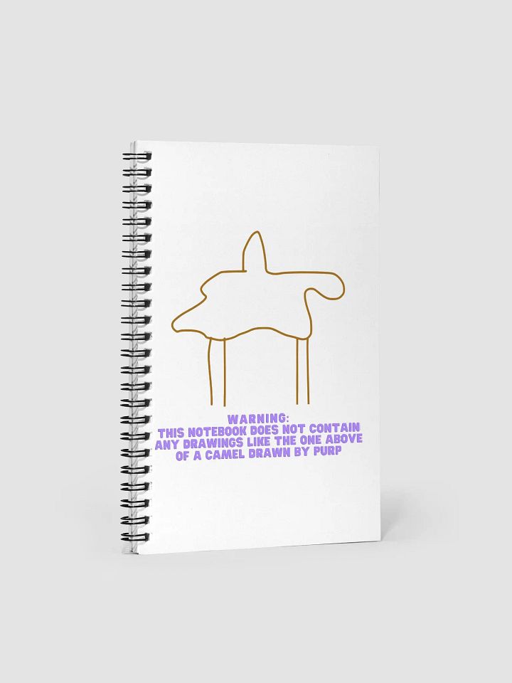 The Infamous Camel Notebook product image (1)