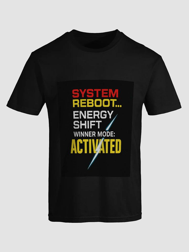 System Reboot – Winner Mode Activated Tee product image (1)