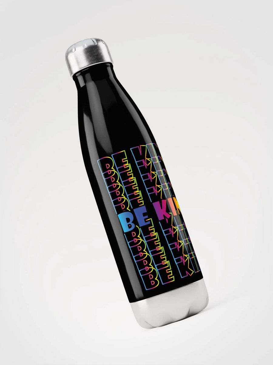 Rainbow BE KIND Stainless Steel Water Bottle product image (3)
