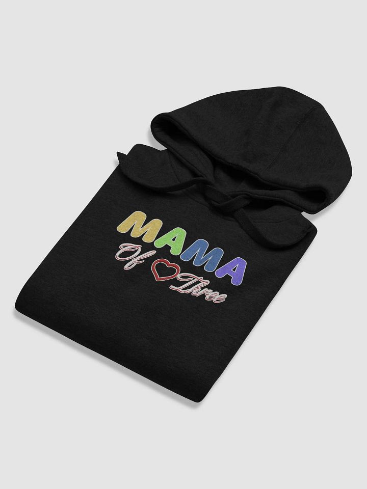Mama of Three - Loving Family Design Hoodie product image (2)