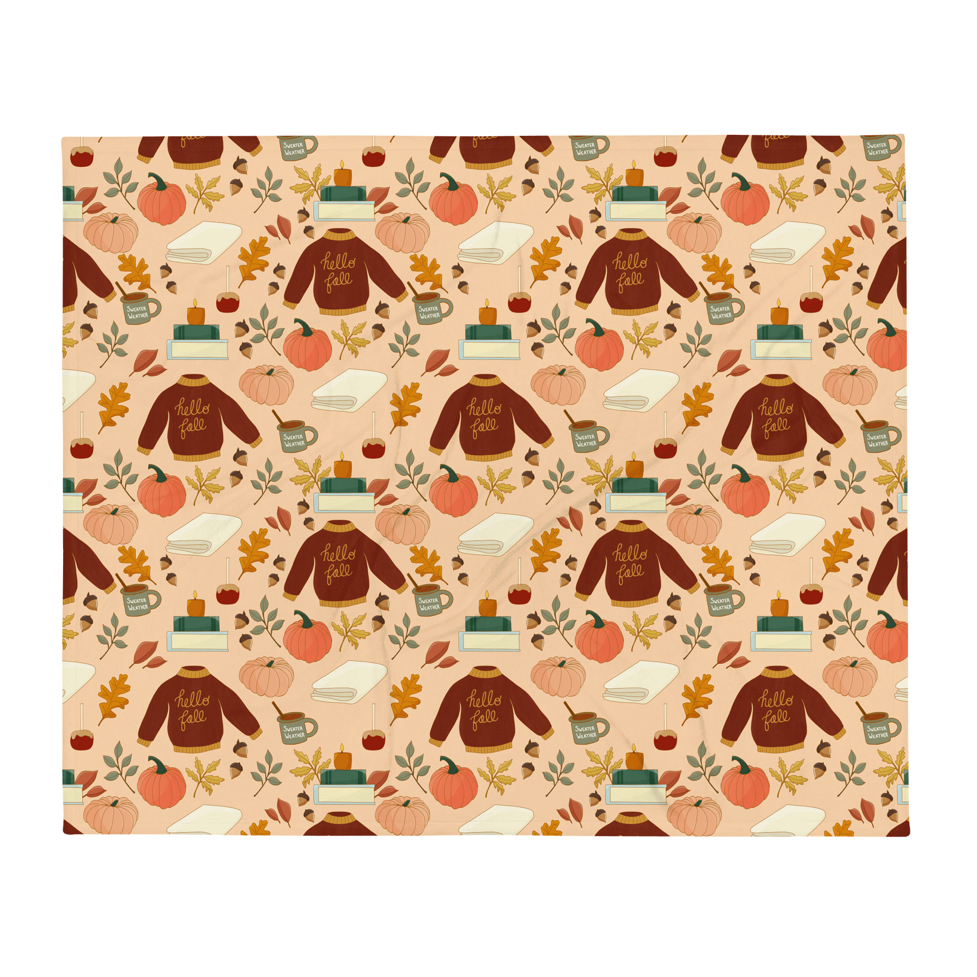 Cozy Fall Throw Blanket product image (4)