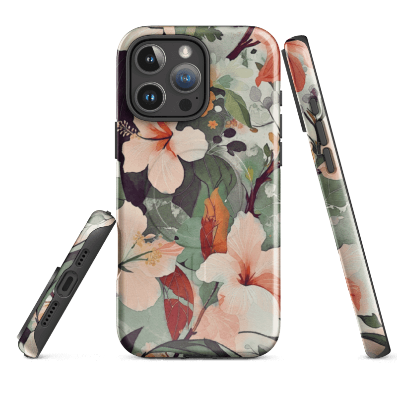 HIBISCUS DREAMS APRICOT iPhone® case MagSafe® product image (15)