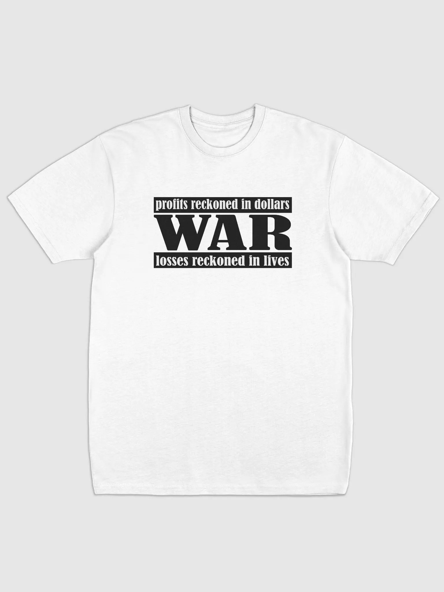 The Cost Of War - Cotton Heritage Men's Premium Heavyweight Tee product image (1)