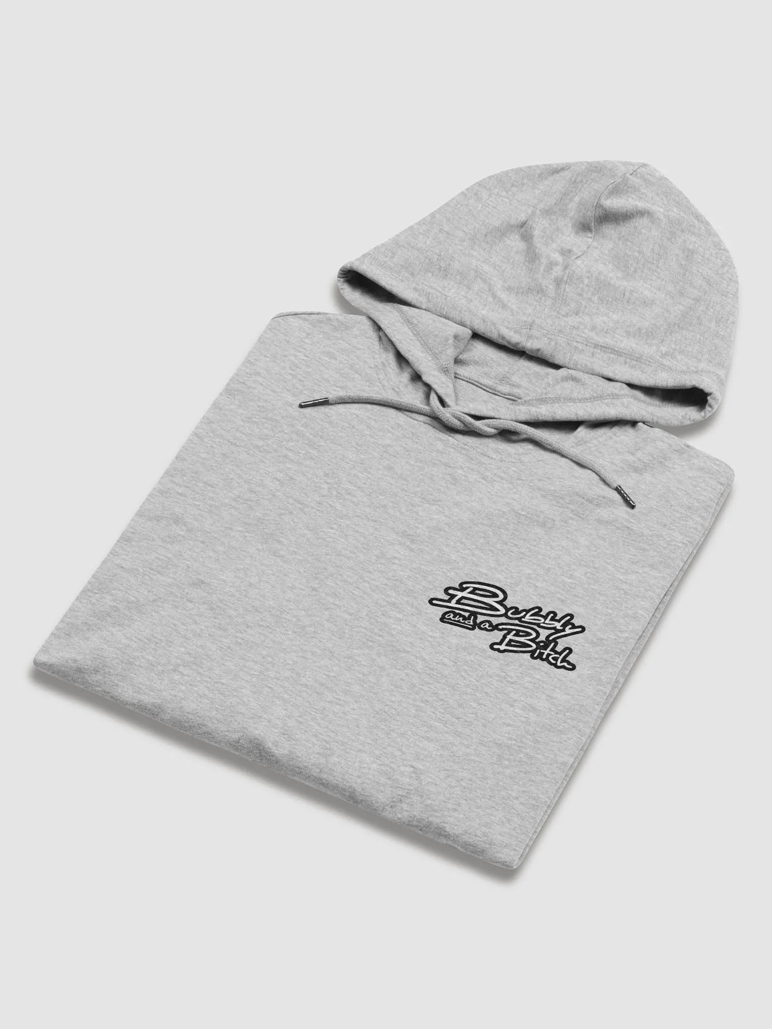 Bubbly and a B*tch (lined design) printed lightweight hoodie product image (6)