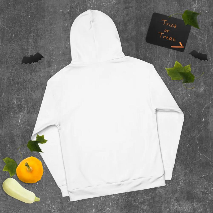 White Recycled Unisex Hoodie product image (4)