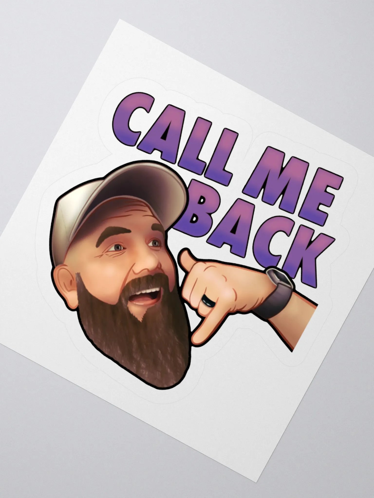 Call Me Back Emote Sticker product image (5)