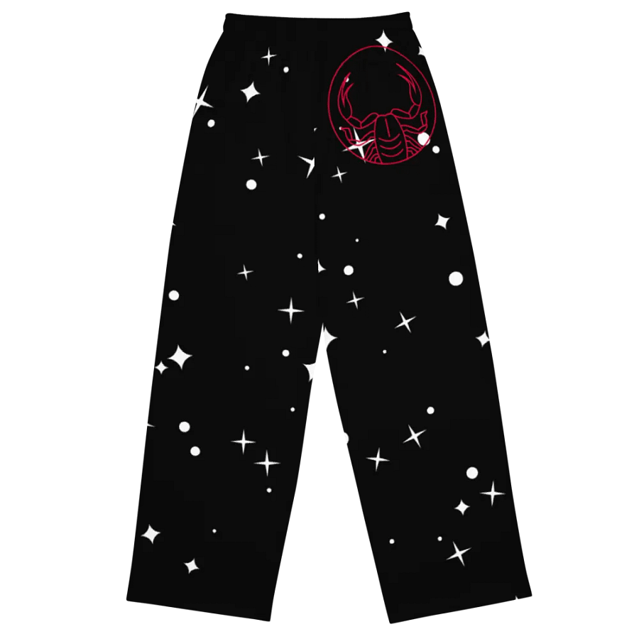 Starry Scorpio Unisex Wide-Leg Pants product image (2)