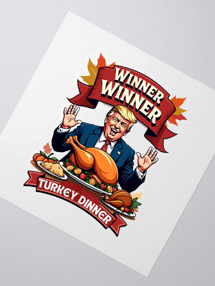 Winner Winner Turkey Dinner Stickers product image (2)