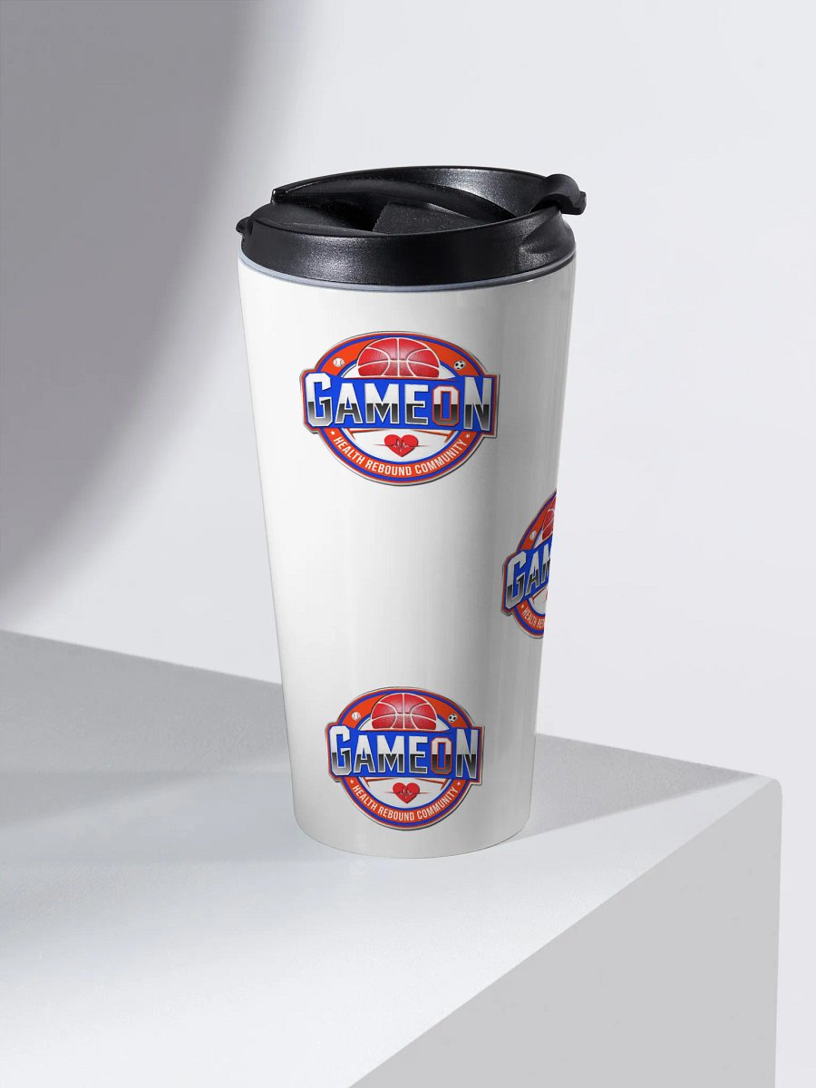 Game On Stainless Steel Travel Mug product image (2)