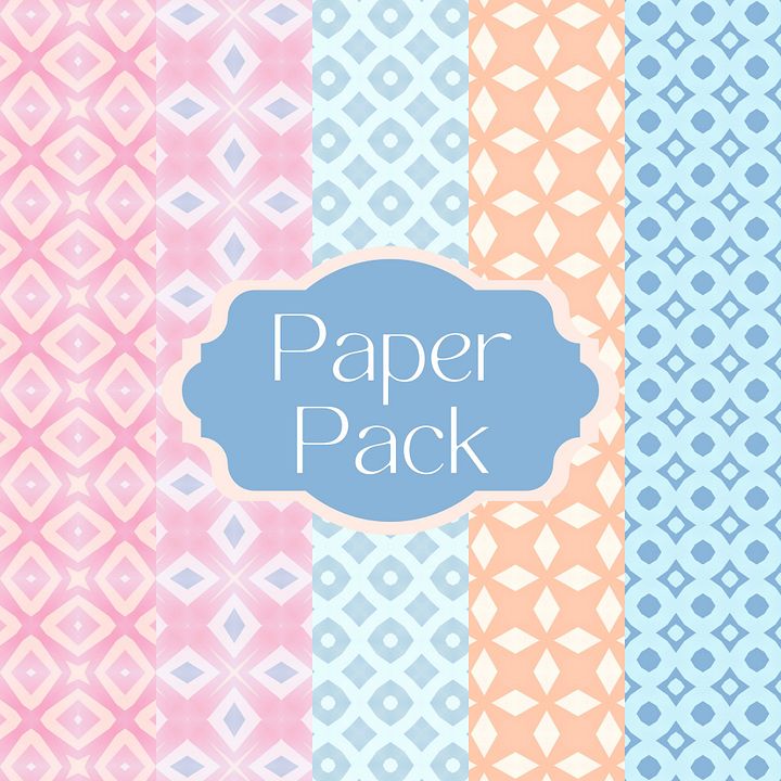 Pastel Dreams Digital Paper Pack - 16 Sheets, 12x12 inches, 300 DPI Product product image (2)