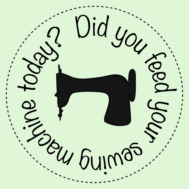 Did you sew today?