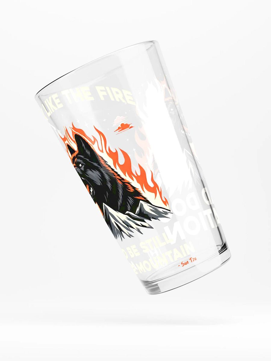 Attack Like the Fire - 16oz Pint Glass product image (4)