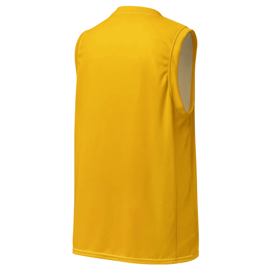 Plain Color Amber Basketball Jersey product image (4)