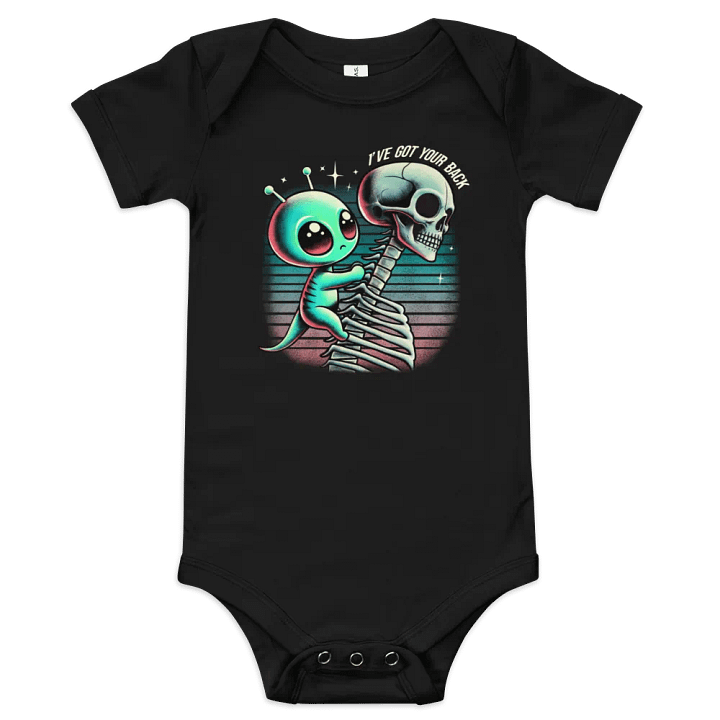 "I’ve Got Your Back" Alien BB Onesie product image (1)