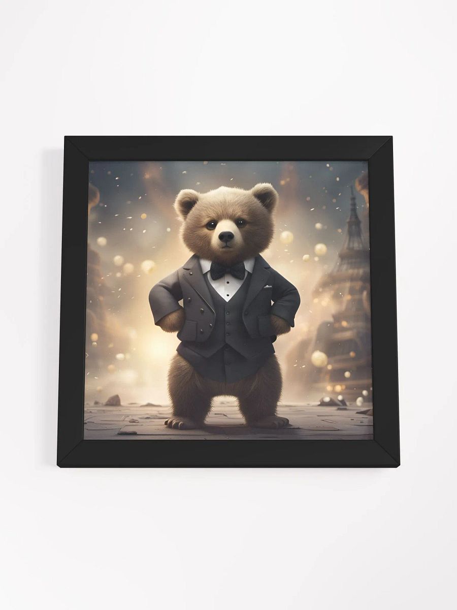 Framed Tux Bear Poster product image (33)