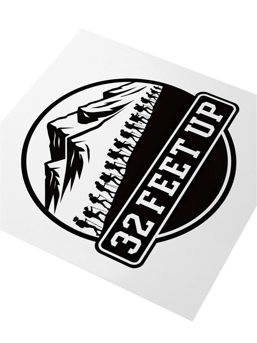 32 Feet Up Logo Sticker product image (3)