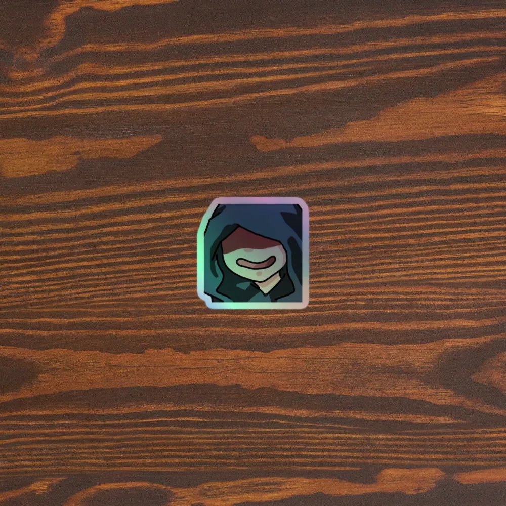 Chaabbz Evil Holographic Emote Sticker product image (3)