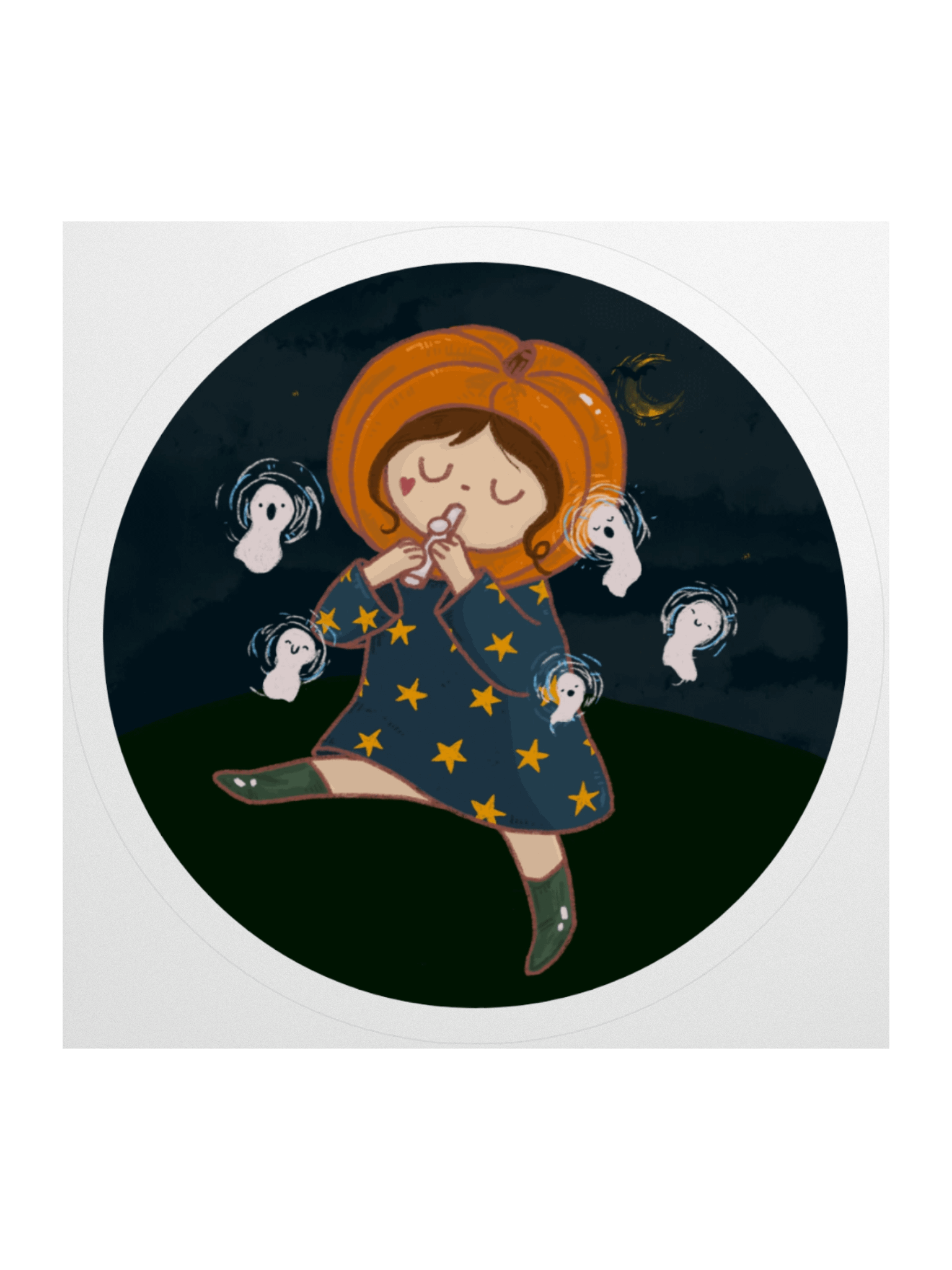 halloween sticker 2025 product image (1)