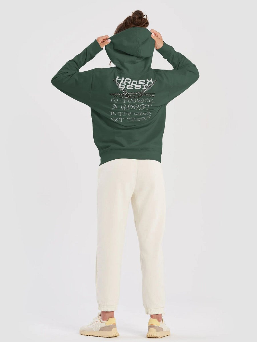 Midweight Hoodie - Co Founder A Ghost - White HApex Gear White Logo product image (56)