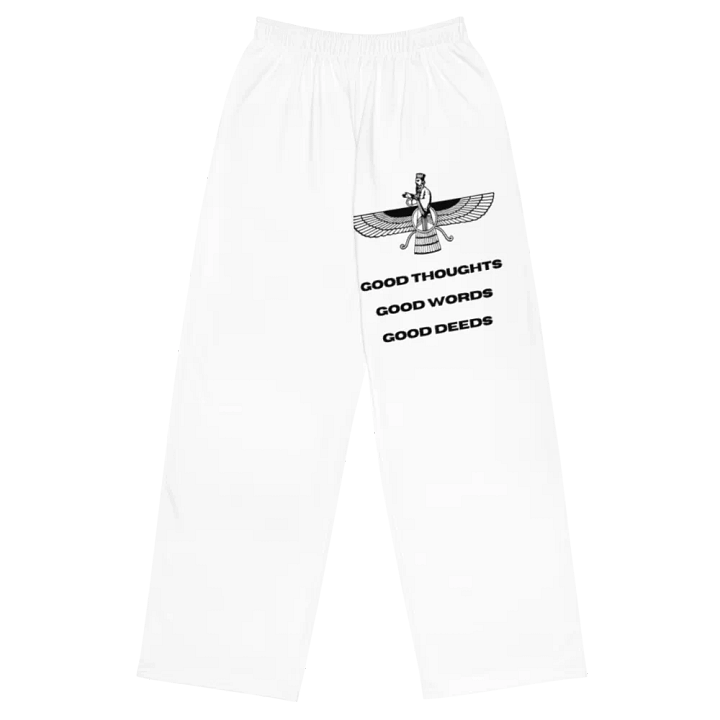 Faravahar Persian Design Pants Good Thoughts Good Words Good Deeds product image (1)