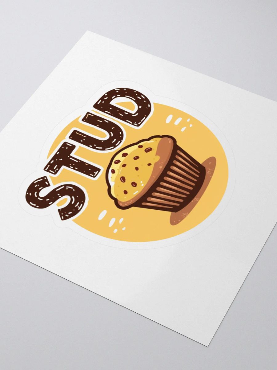 Stylish Muffin Stud Kiss Cut Stickers product image (3)
