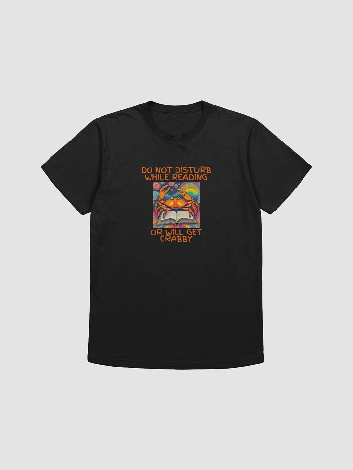 Do Not Disturb While Reading Crab T-shirt product image (7)