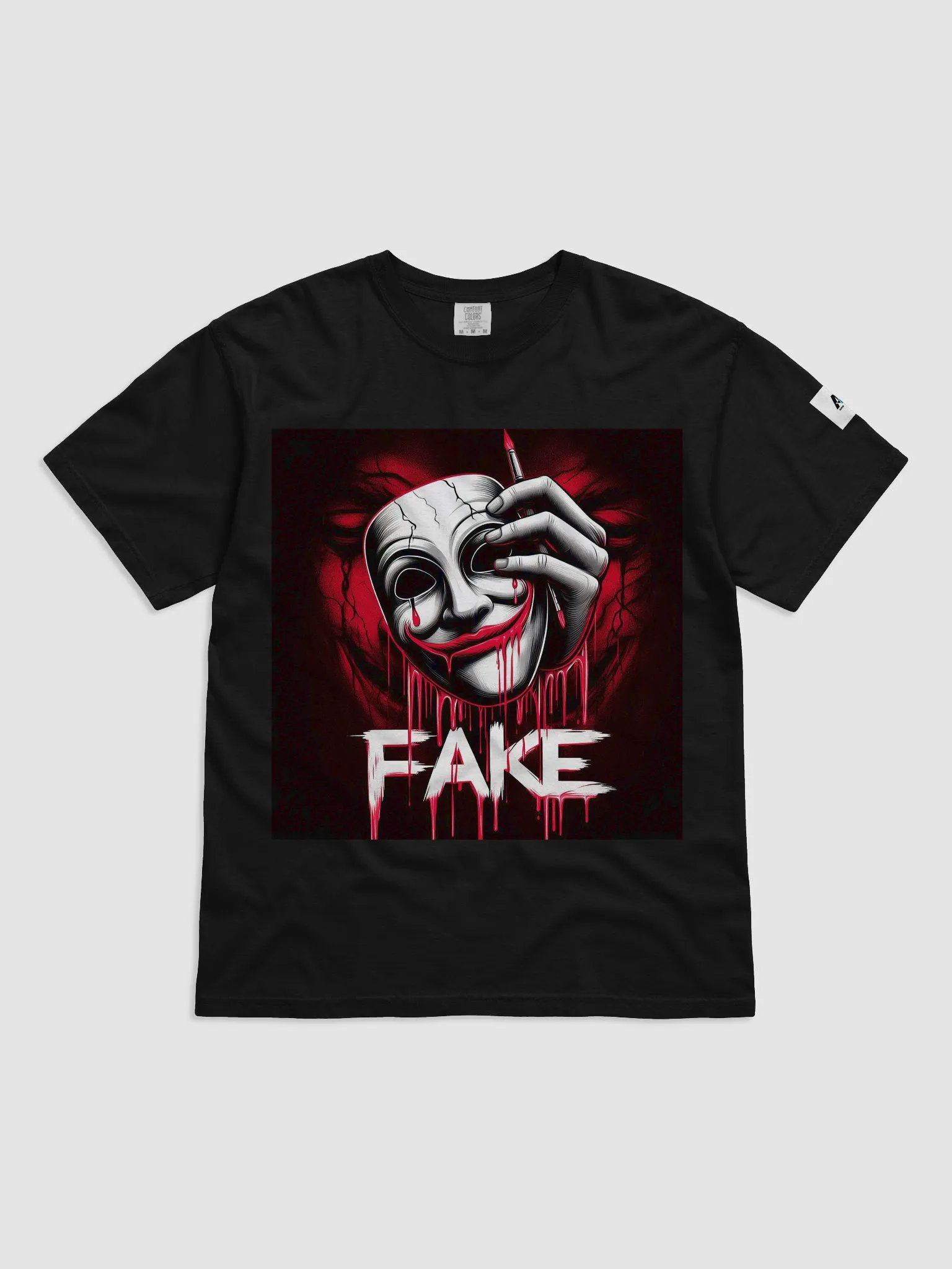 Fake Smile Men's Heavyweight T-Shirt product image (4)