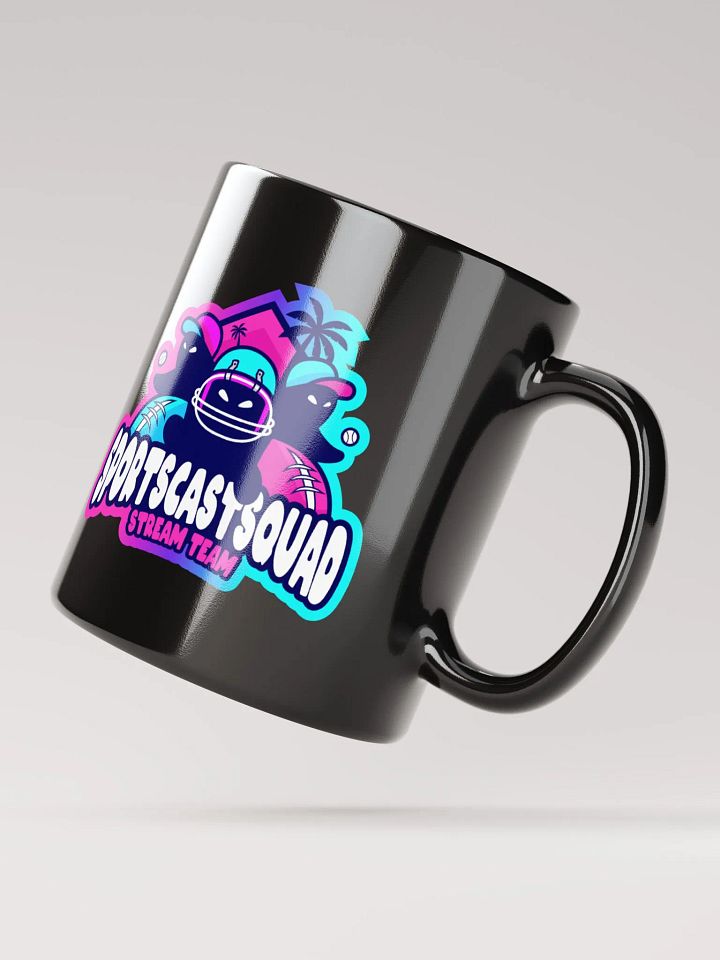 SCS STREAM TEAM BLACK MUG product image (2)