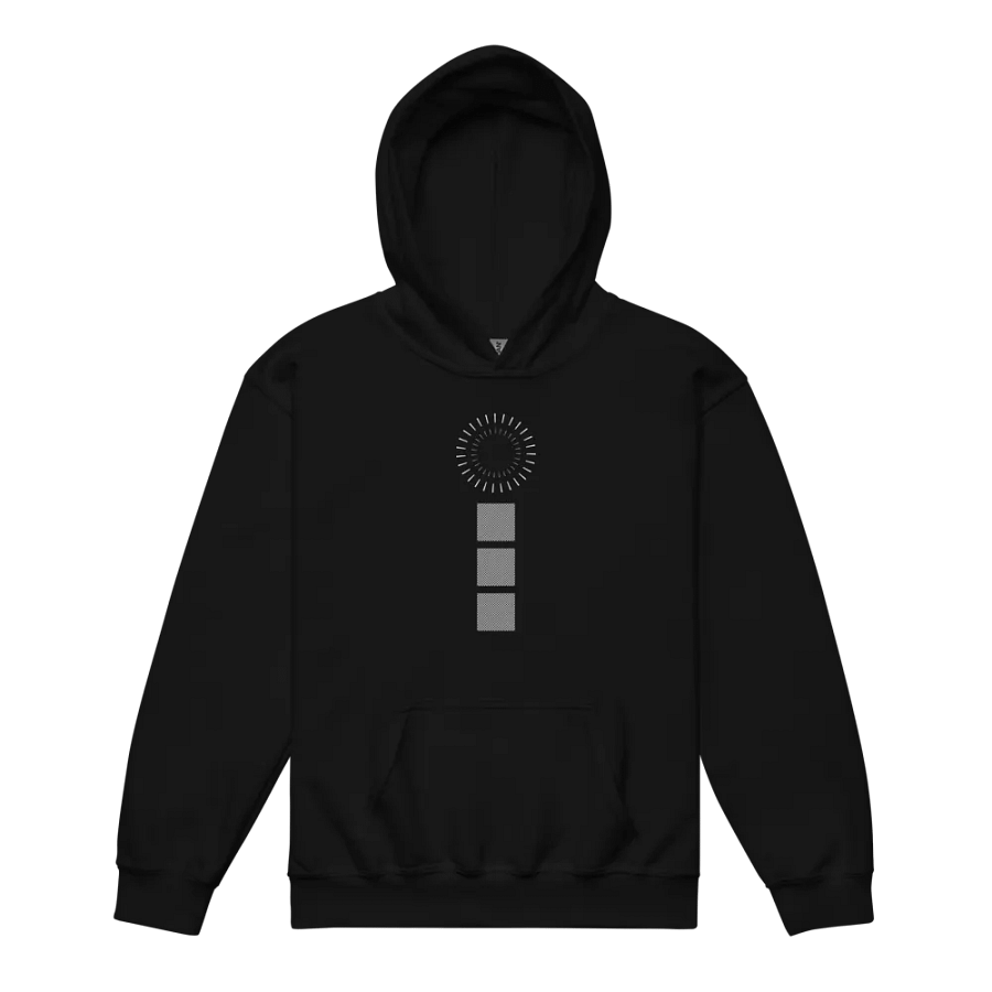 Squares and Circle Youth Hoodie product image (9)
