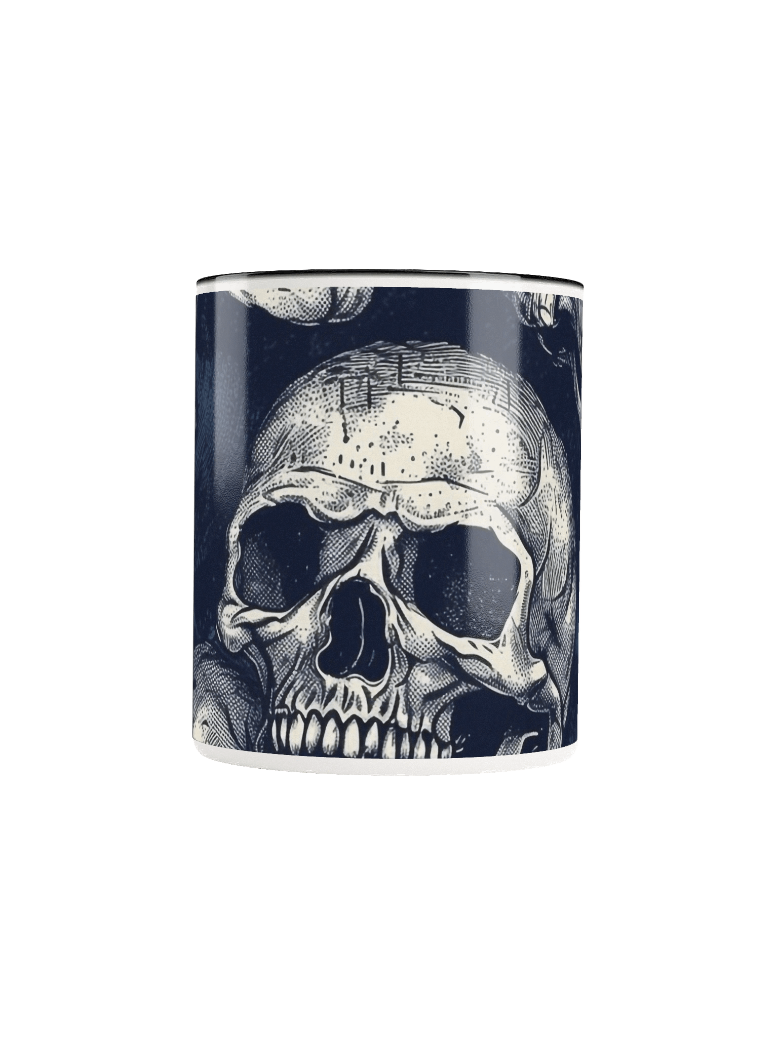 Engraved Skulls Ceramic Mug product image (9)