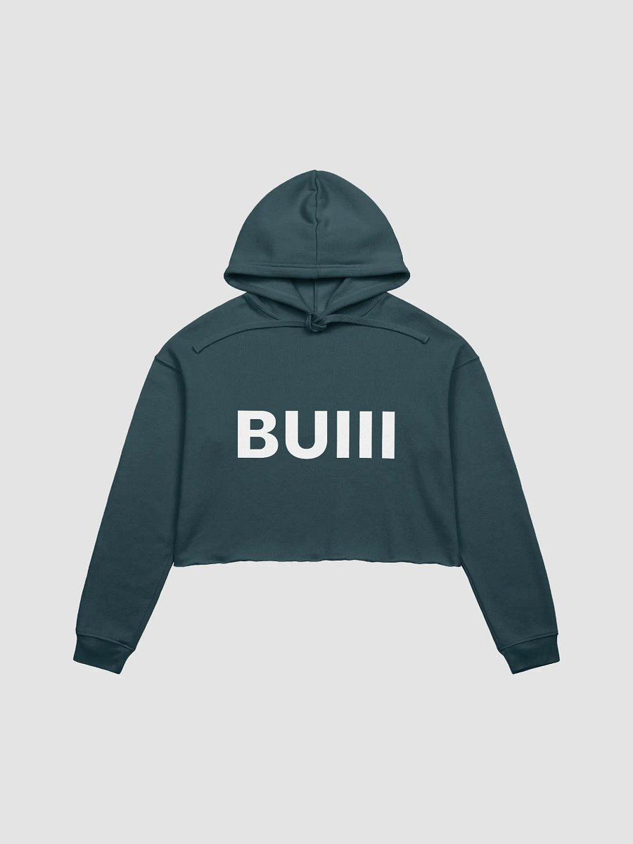 BUIII Originals Logo Fleece Crop Hoodie product image (1)