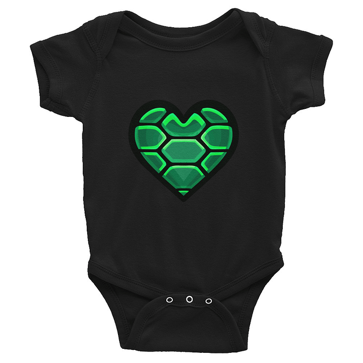 Turtle Heart Infant Bodysuit product image (1)