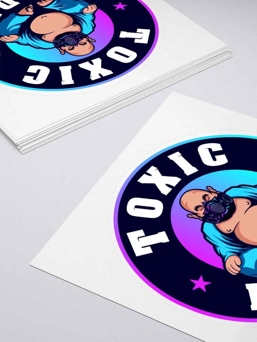 Round Logo Kiss Cut Sticker product image (4)