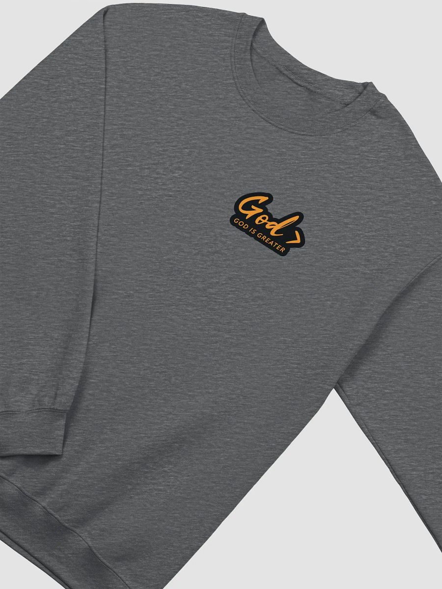 God > ORANGE TEXT Sweatshirt product image (2)