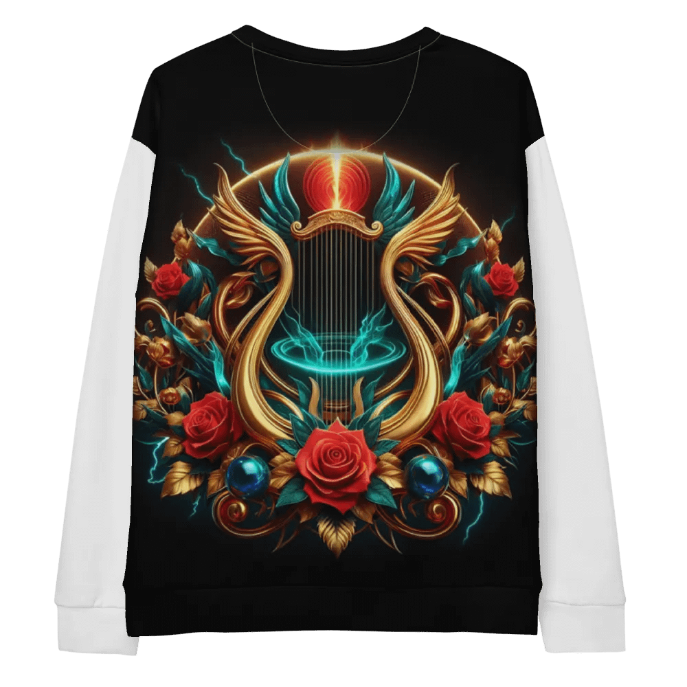 Mystical Golden Harp - Unisex Sweatshirt #20 product image (11)
