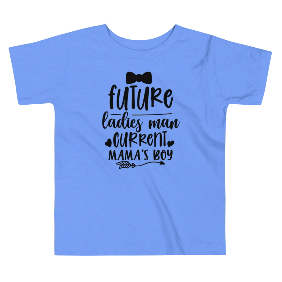 'Future Ladies Man, Current Mama's Boy' Toddler Tee product image (8)