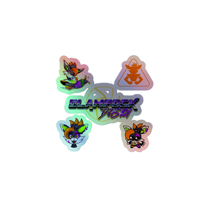 Dusky Holo Sticker Sheet product image (1)