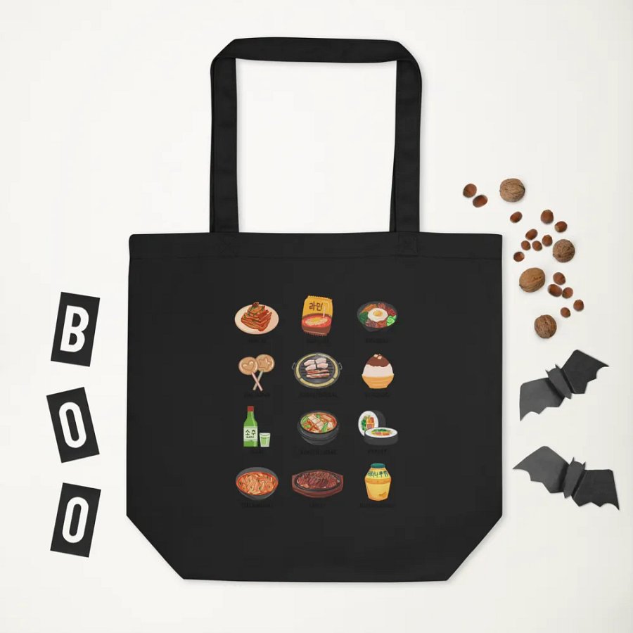 K-Food Lover's Eco-Friendly Tote Bag product image (7)