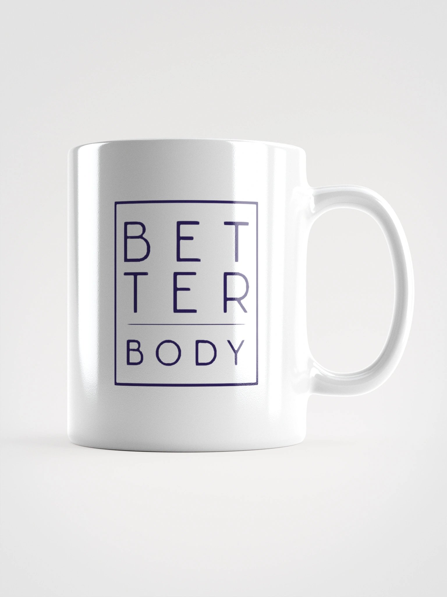 Better Body Black/Blue Logo Motivation Mug product image (2)